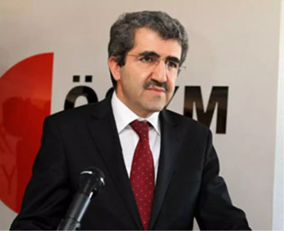 ÖSYM\'den 2013 LYS açıklaması (ÖSYM Başkanı Ali Demir konuştu)