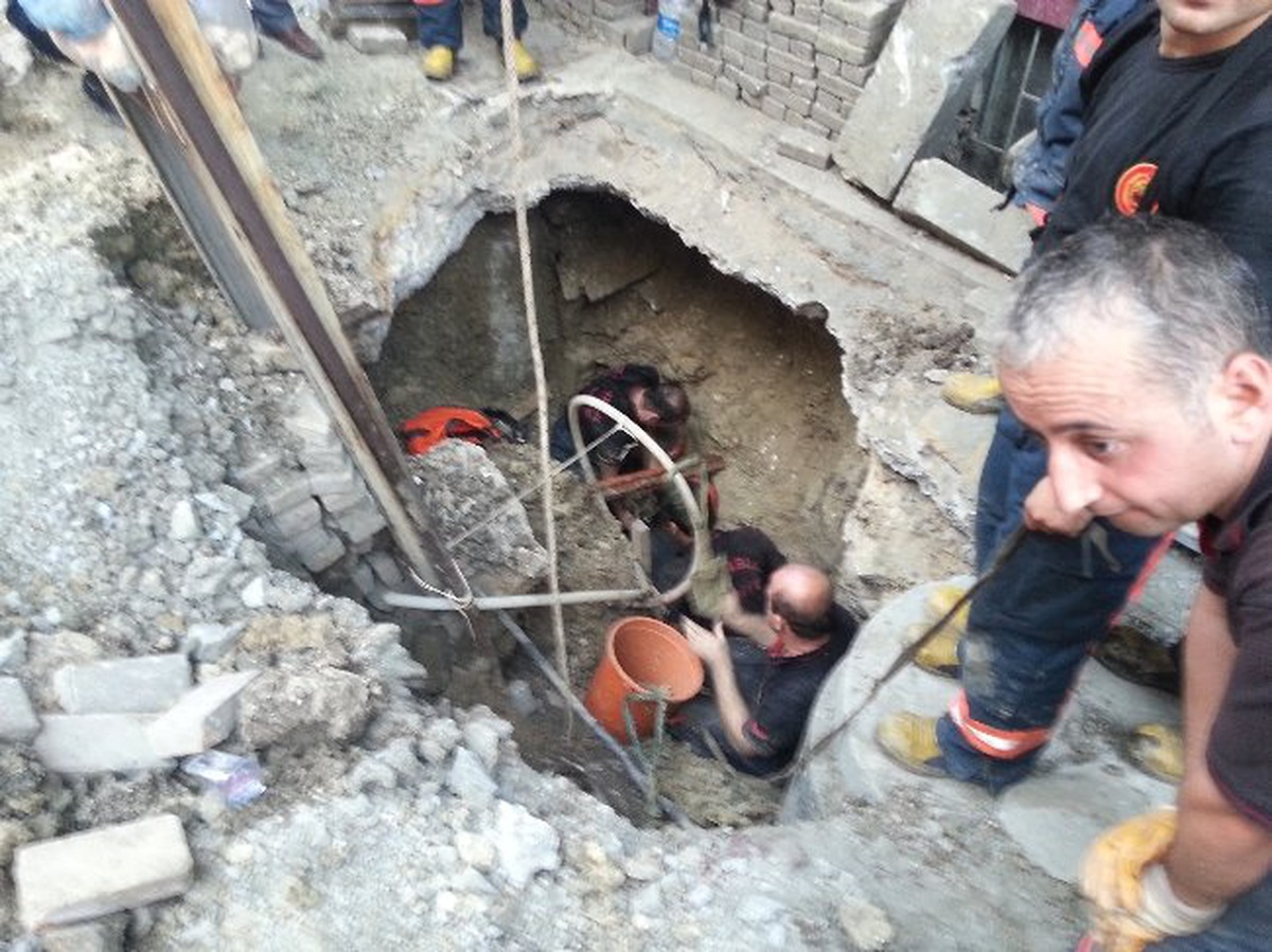 Suriye\'den Kaçtı, İstanbul\'da Göçük Altında Kaldı