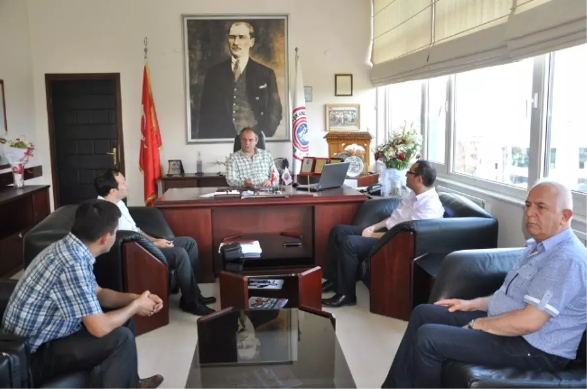 Sağlık Müdürü Akbulut'tan Belediyeye Ziyaret