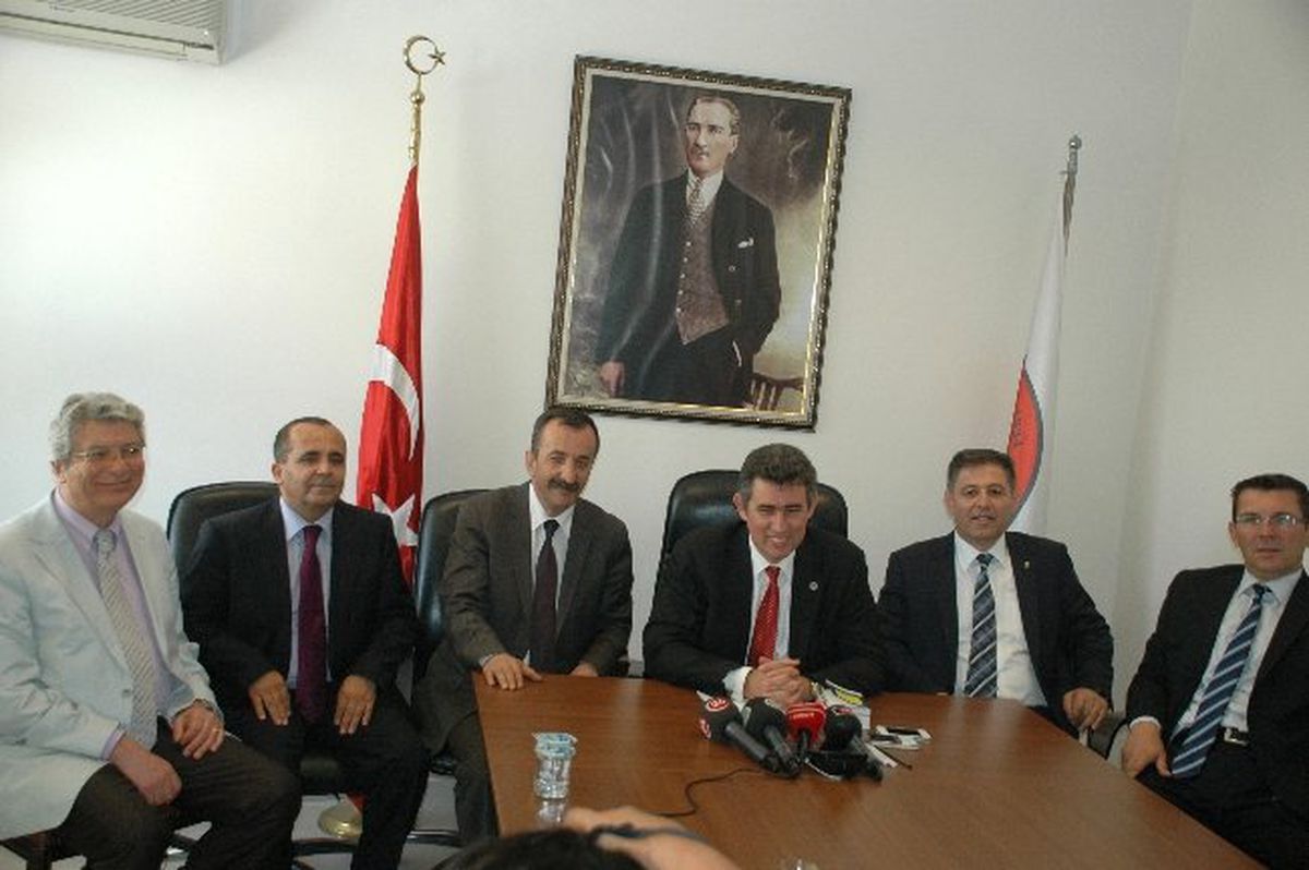TBB Başkanı Feyzioğlu\'ndan Eskişehir Baro Başkanı Öztekin\'e Ziyaret