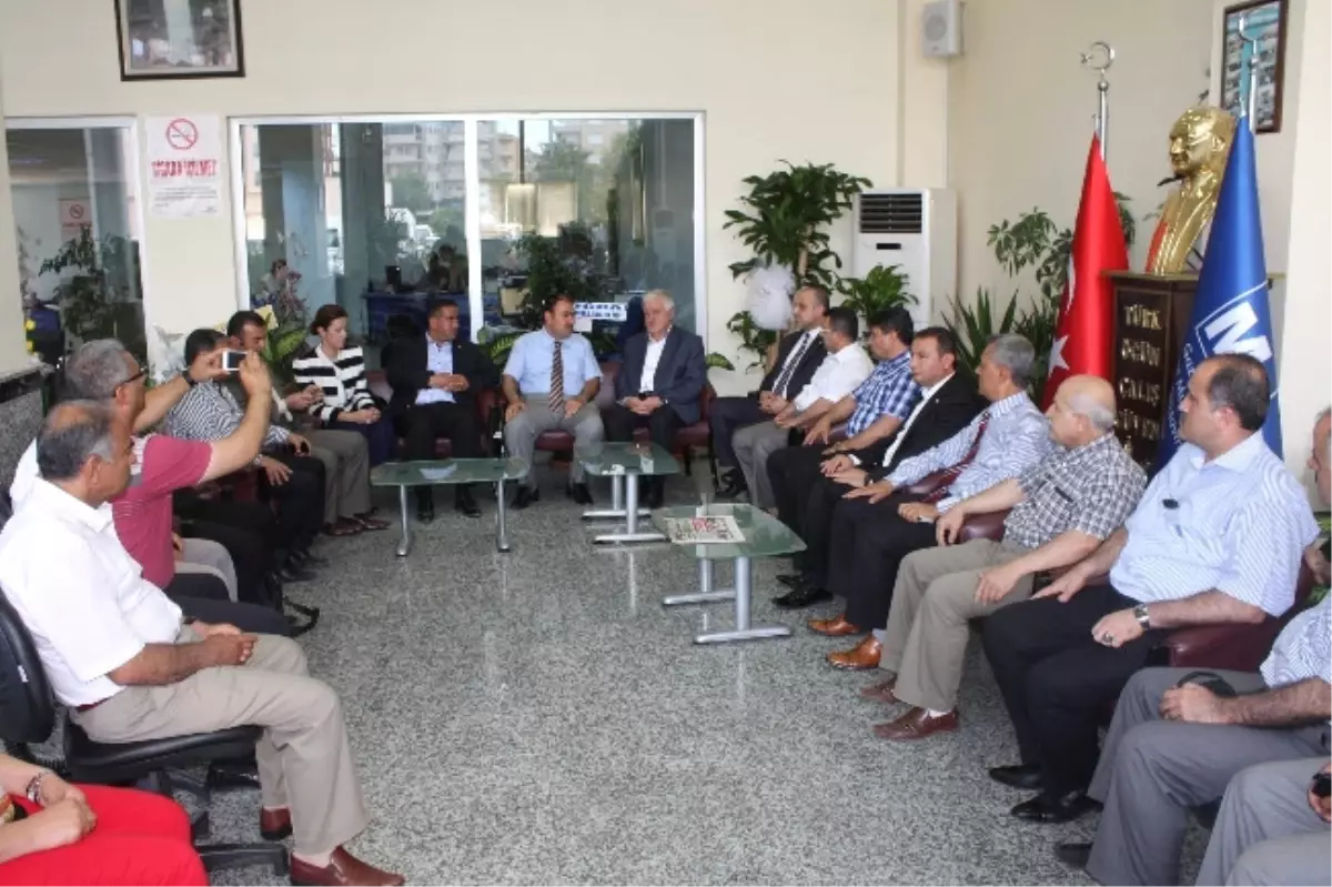 AK Parti Gaziantep İl Başkanlığı'ndan Gsmmmo ve Ymmo'ya Ziyaret