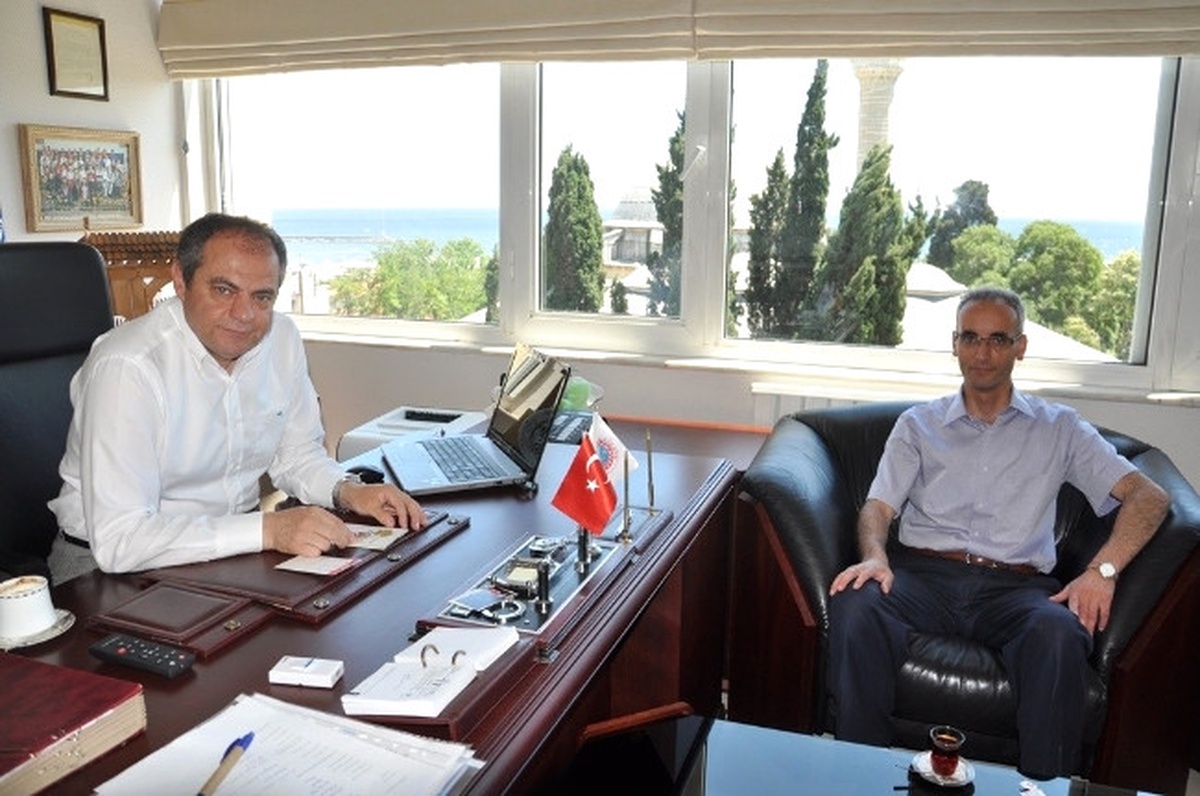 Bağcılık Müdüründen Belediyeye Ziyaret