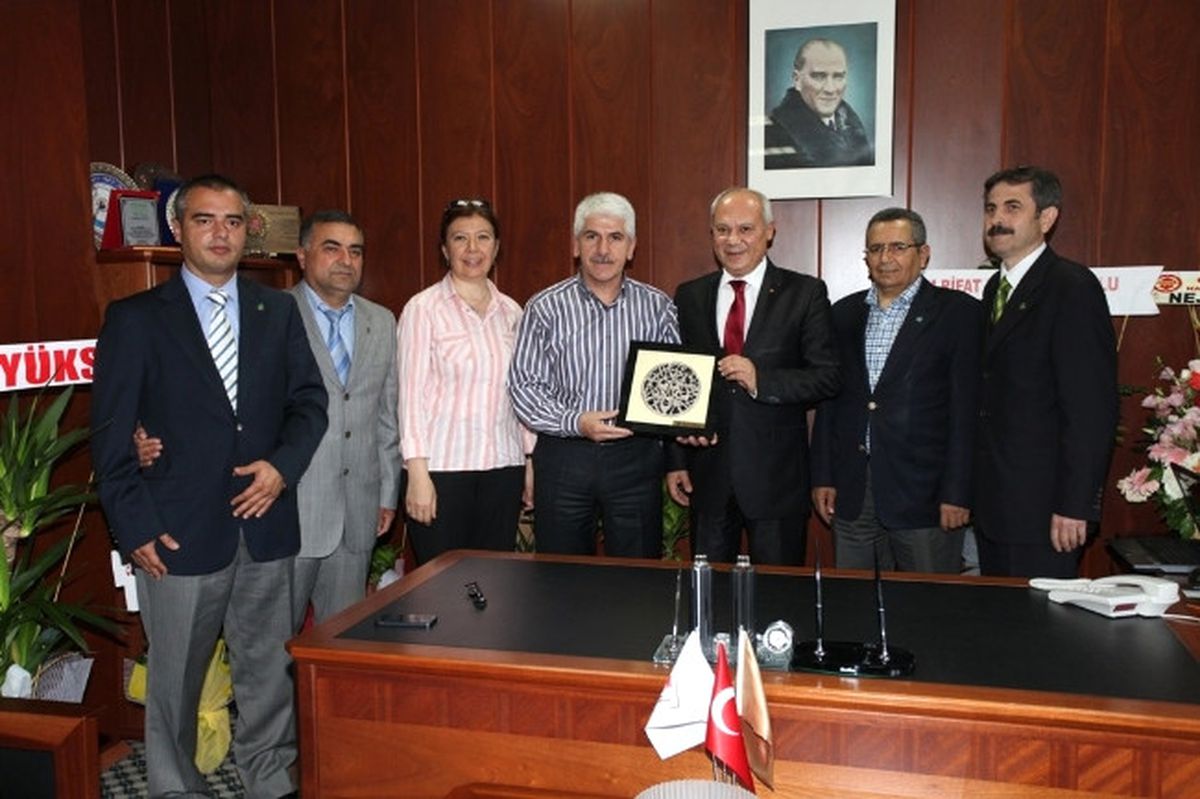 Başkan Sakallı\'dan Ticaret Borsası\'na Hayırlı Olsun Ziyareti