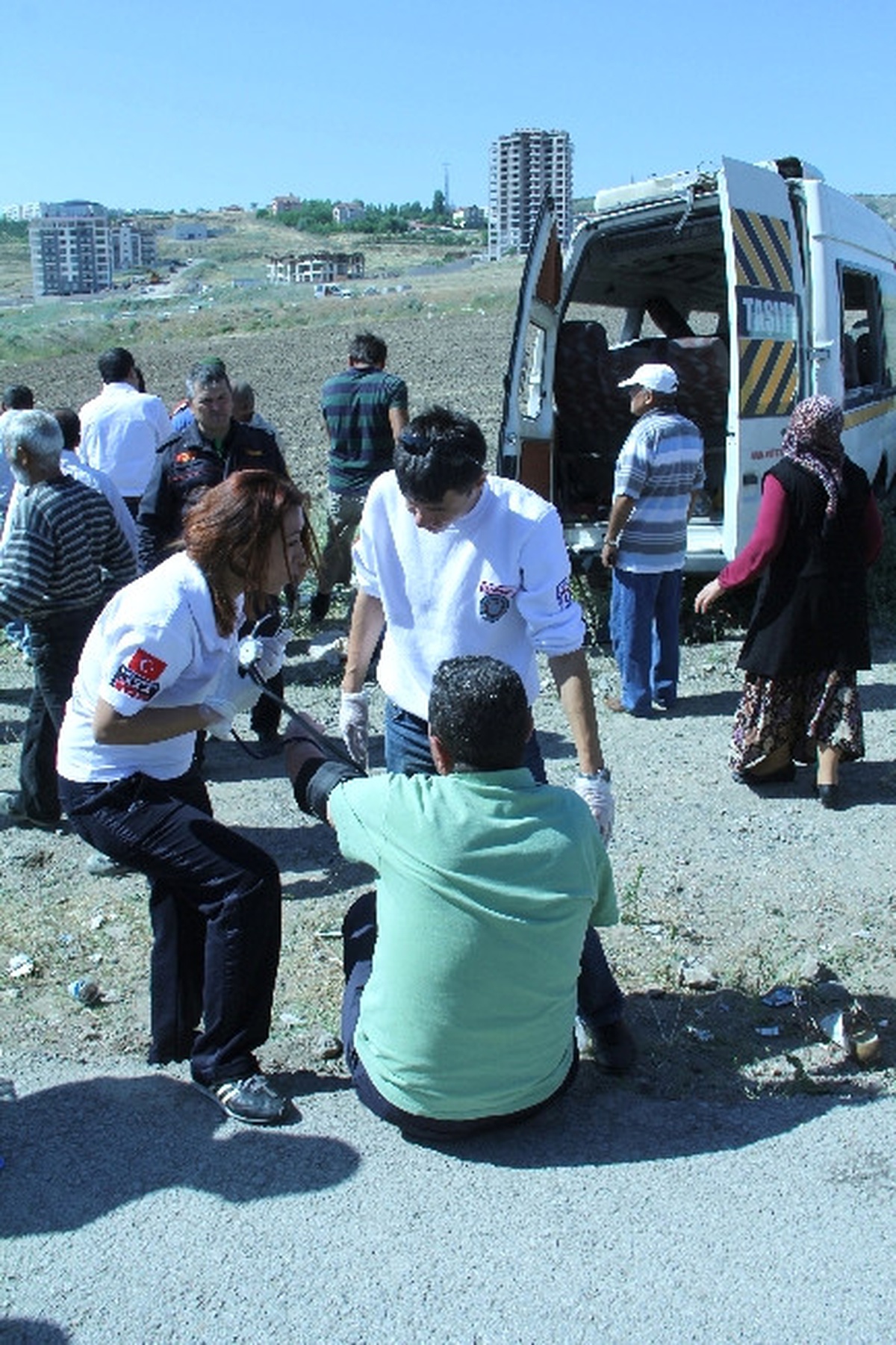 Başkent'te Zincirleme Trafik Kazası: 20 Yaralı