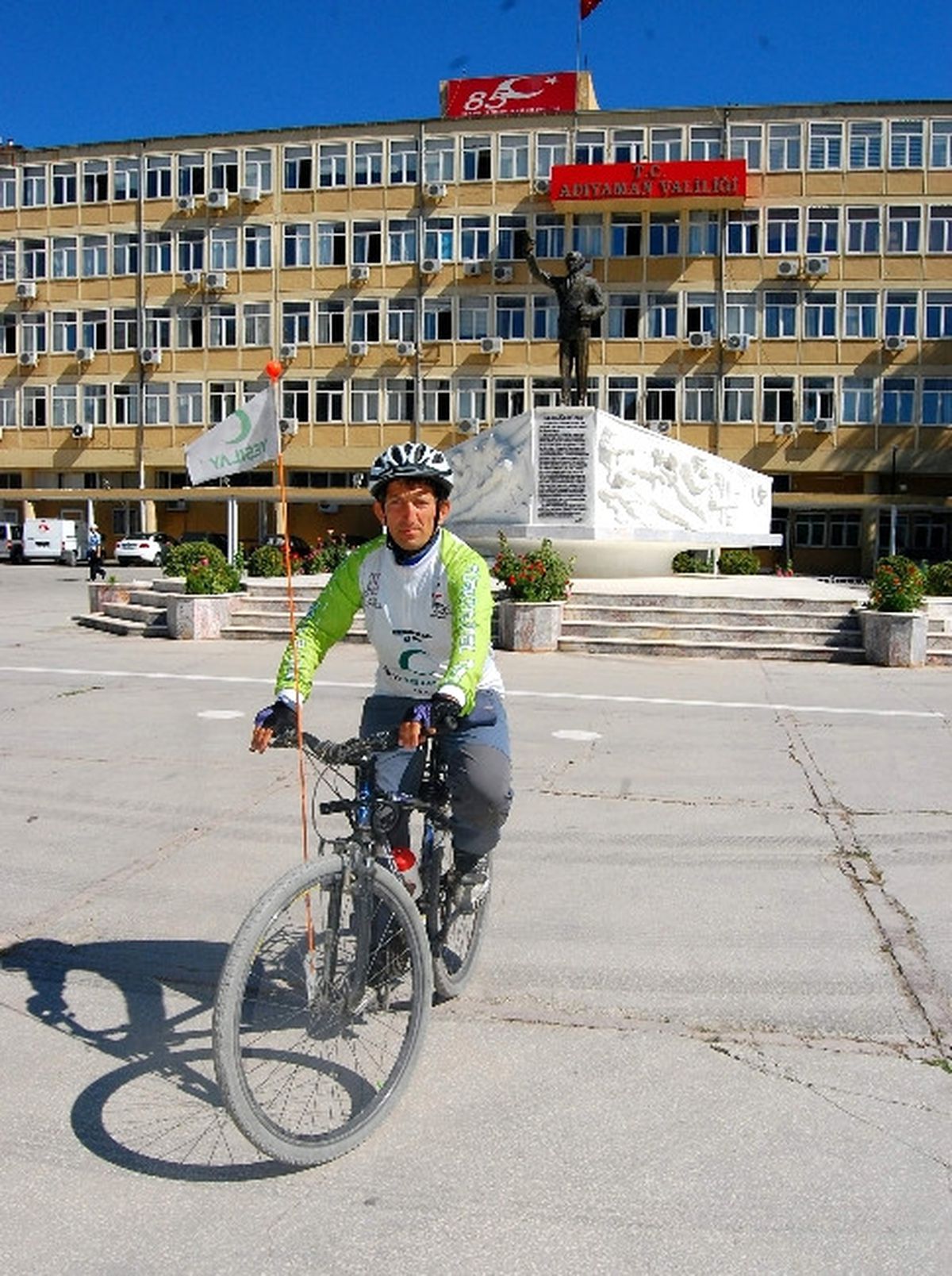 Bisikletle Türkiye Turunda Adıyaman Durağı