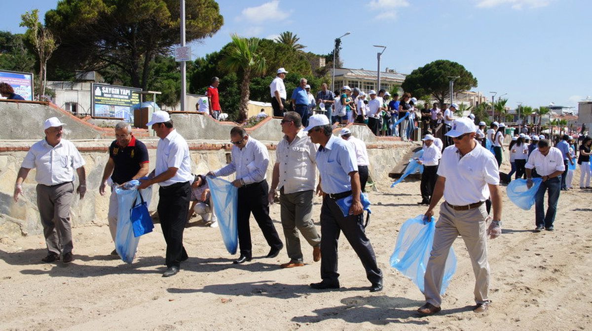 Didim Plajlarında Çevre Bilinçlendirme Çalışması