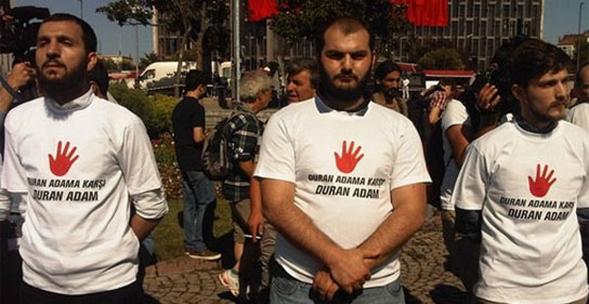 'Duran Adam'a Karşı 'Duran Adam'