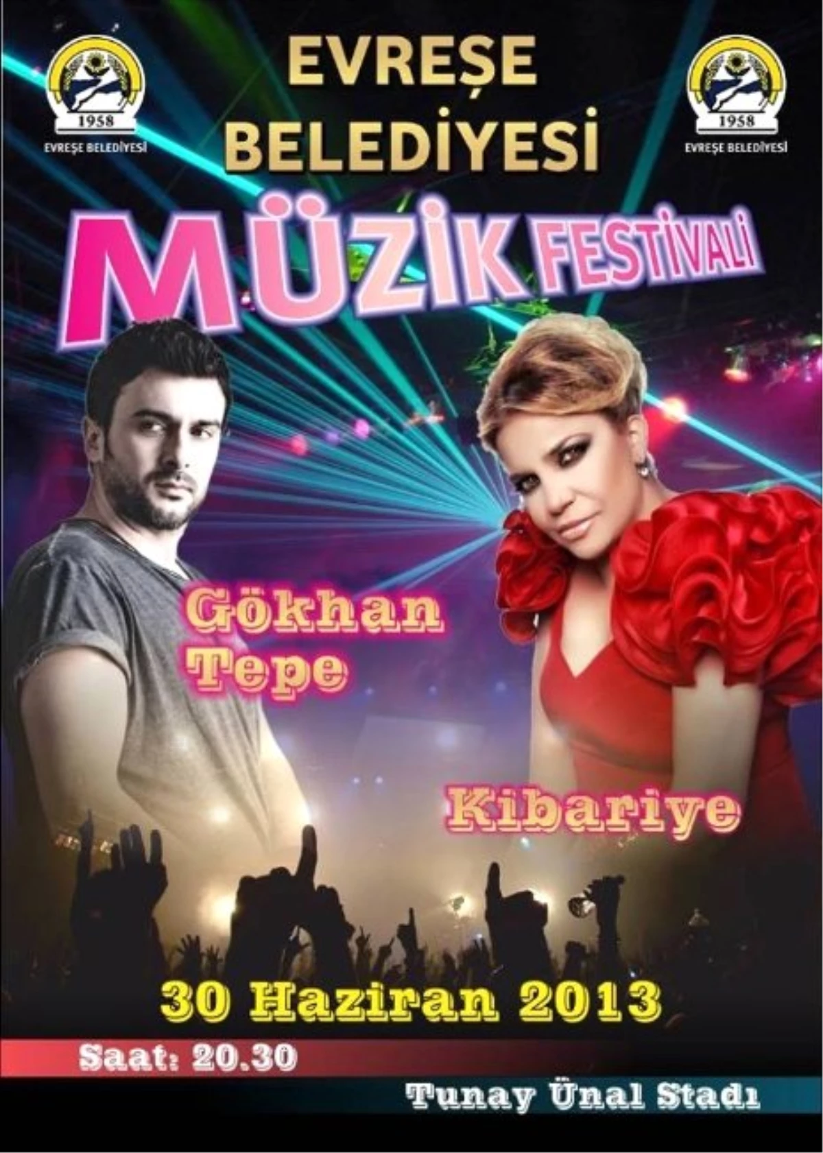 Evreşe Belediyesinden Müzik Festivali