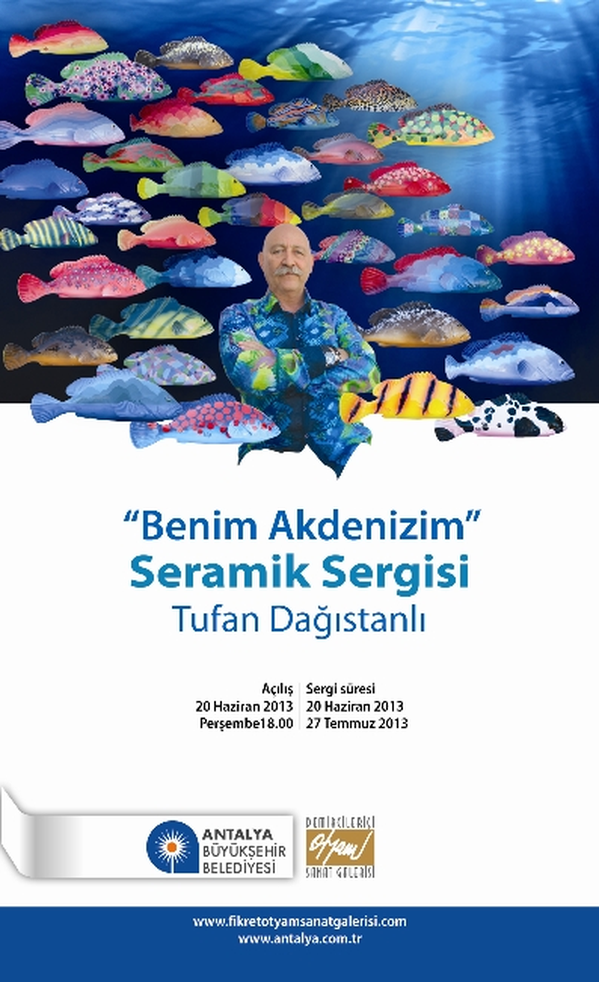 Fikret Otyam Sanat Galerisi'nde 'Benim Akdenizim' Sergisi