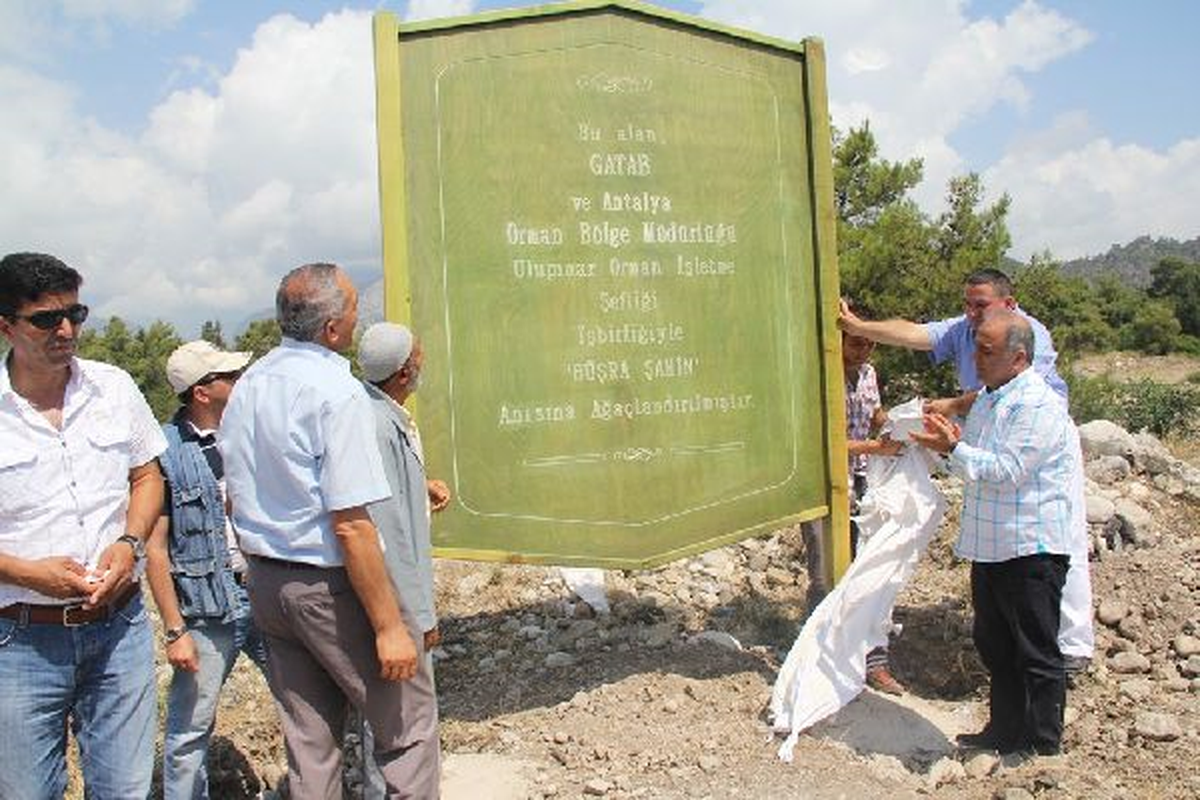 GATAB Tarafından Büşra Şahin Anısına Hatıra Ormanı