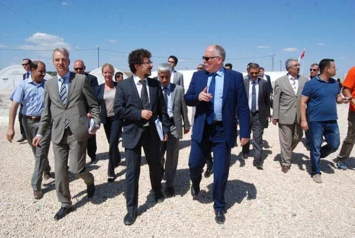 Hollanda Dışişleri Bakanı Timmermans Gaziantep\'te Açıklaması