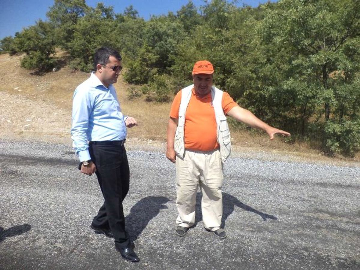 Kaymakam Çınar, Asfaltlama Çalışmalarını İnceledi