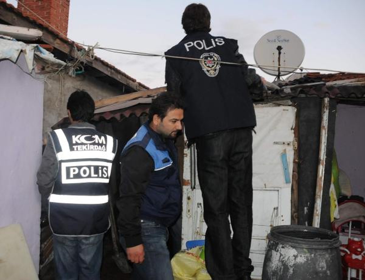 Kömürlükten Uyuşturucu Çıktı