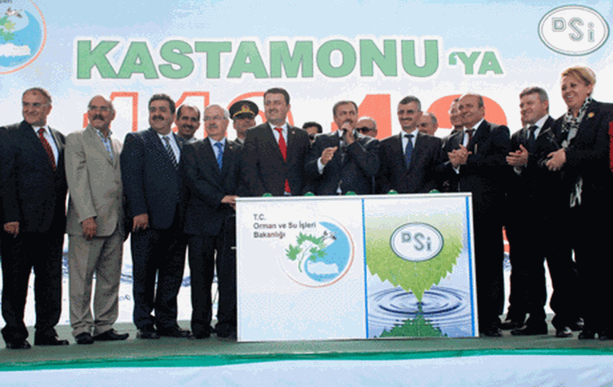 Obrucak Barajı\'nın Temelini Atıldı