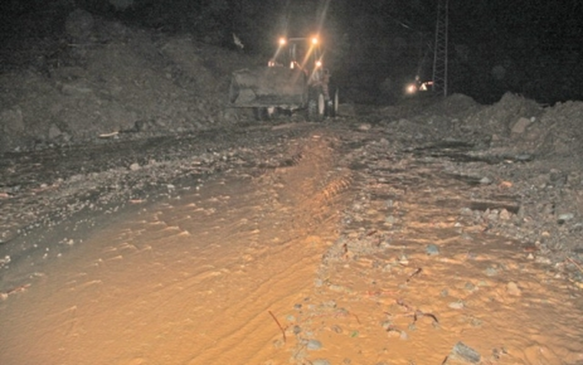 Rize\'de Şiddetli Yağış