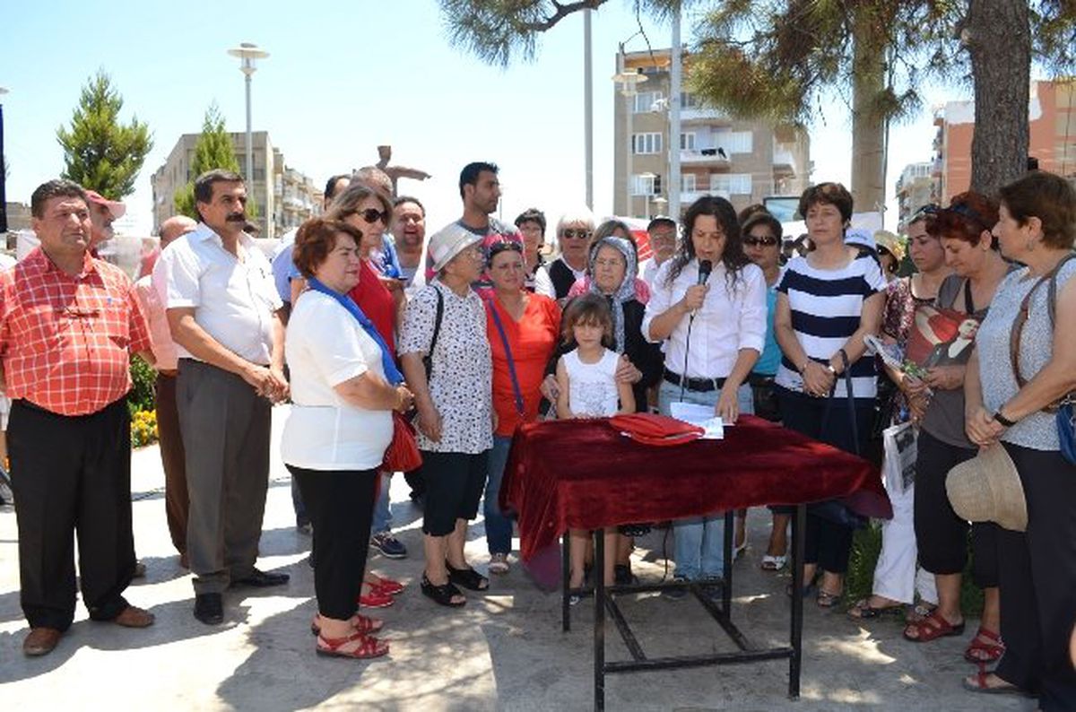 Söke CHP'den 'Biber Gazı Yasaklansın' Kampanyası
