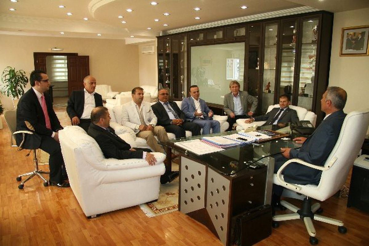 Stb\'den Başkan Dişli\'ye Ziyaret