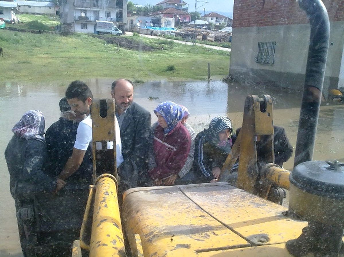 Tokat\'ın Berketli Beldesinde Sel