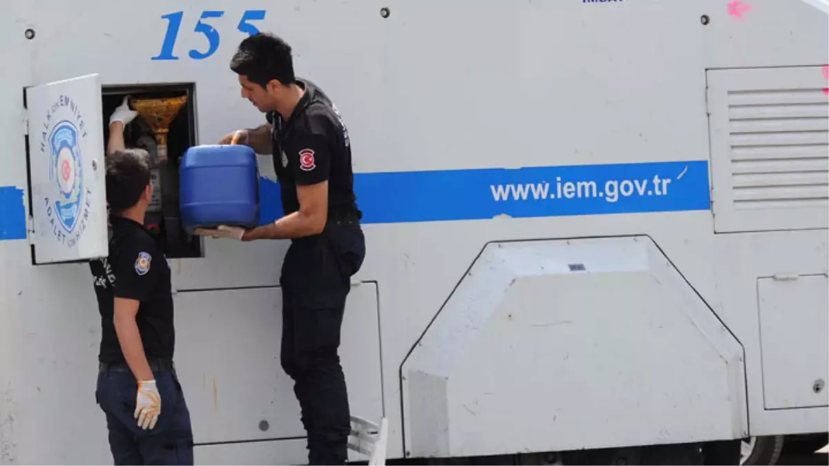 TOMA\'nın İçine Konan Mavi Bidon Siteden Kaldırıldı