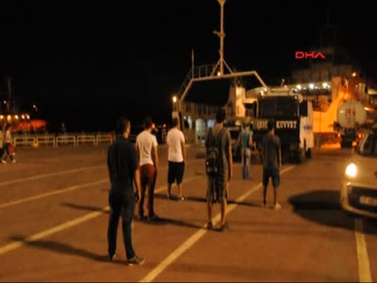 TOMA\'ya Duran Adamlı Tepki