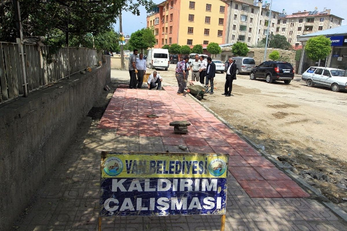 Van Belediyesi\'nden Hummalı Çalışma