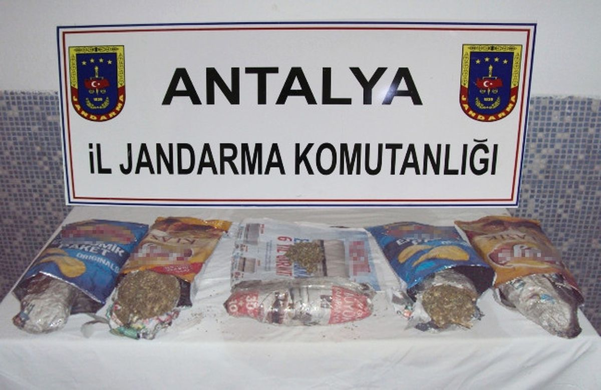 Yolcu Otobüsünde Esrar Ele Geçirildi