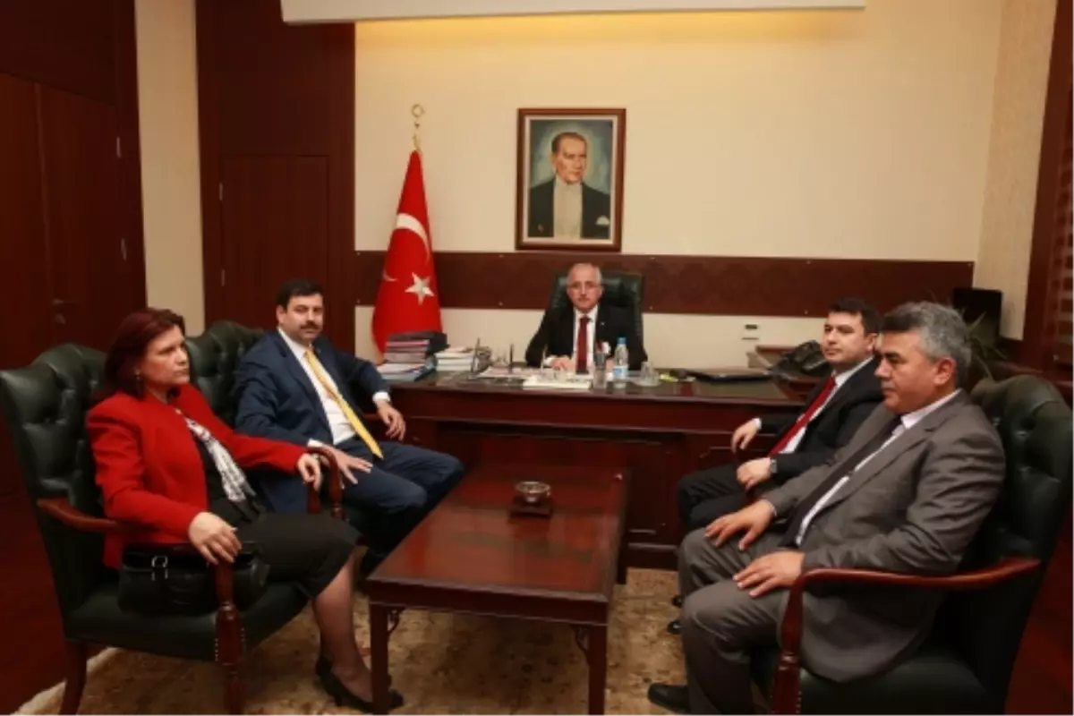 Ak Parti İl Teşkilatından Vali Tuna'ya Hayırlı Olsun Ziyareti