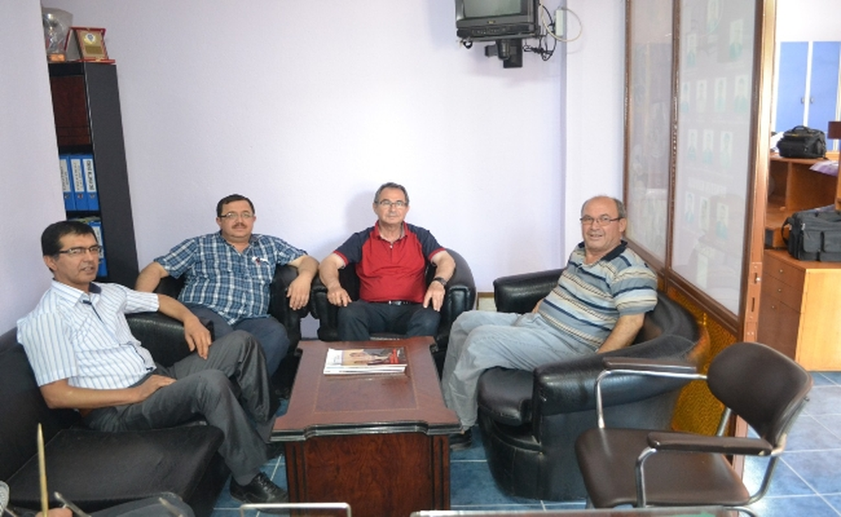 Başkan Geriter, Yiğen\'i Ziyaret Etti