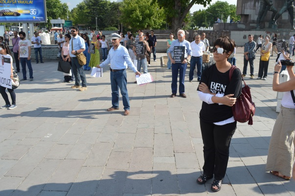 Başkent Dayanışması Güvenpark\'ta Durdu