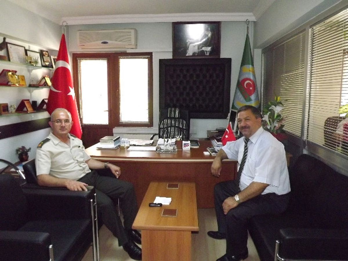 Bölge Komutanından Baştuğ\'a Ziyaret
