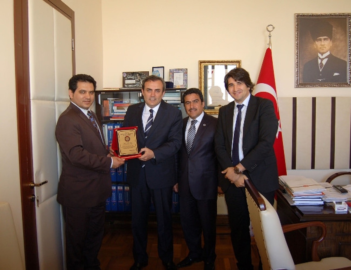 Başkan Arslan\'dan, AK Parti\'li Ünal\'a Ziyaret