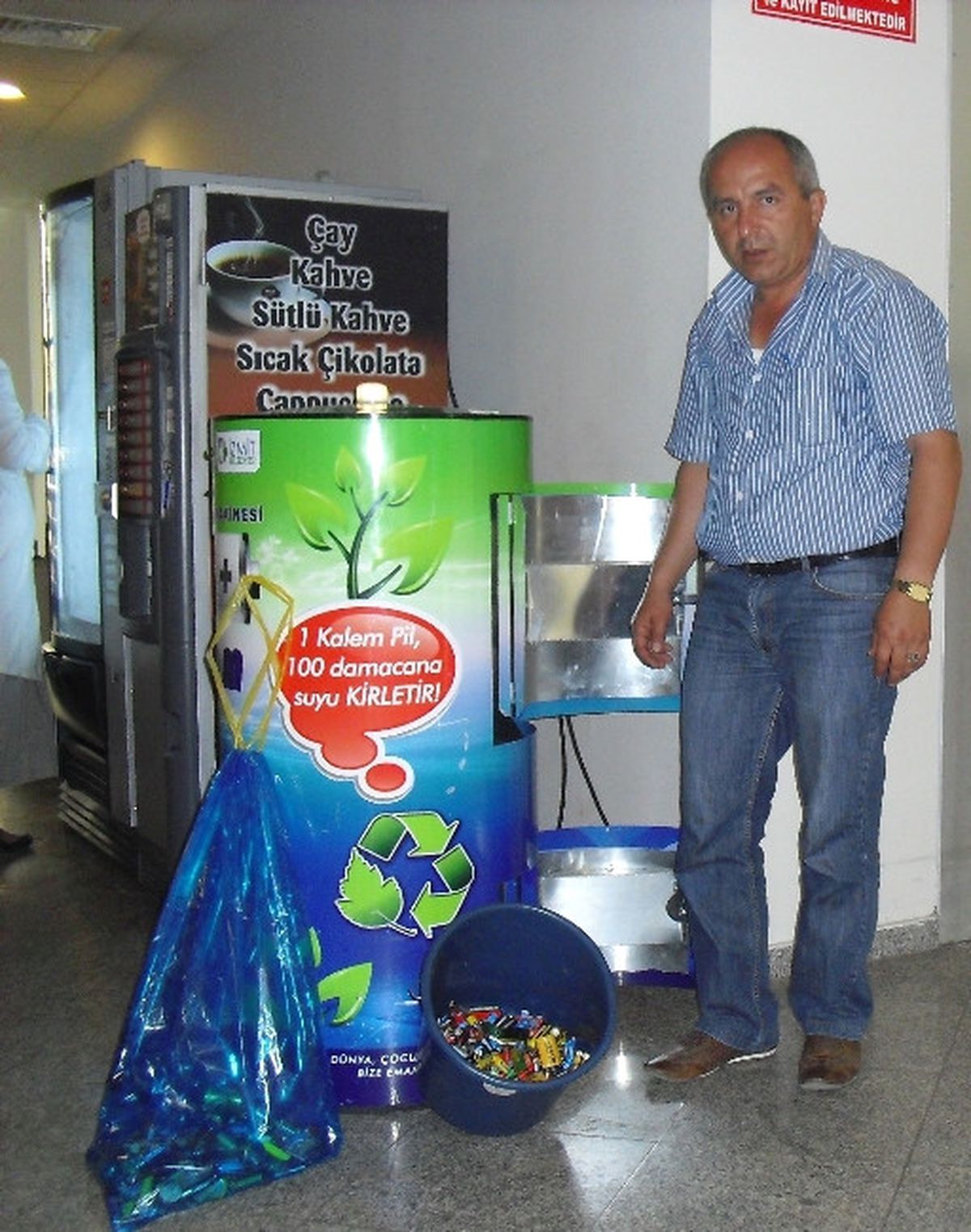 İzmit\'te 17 Ton Atık Pil Toplandı