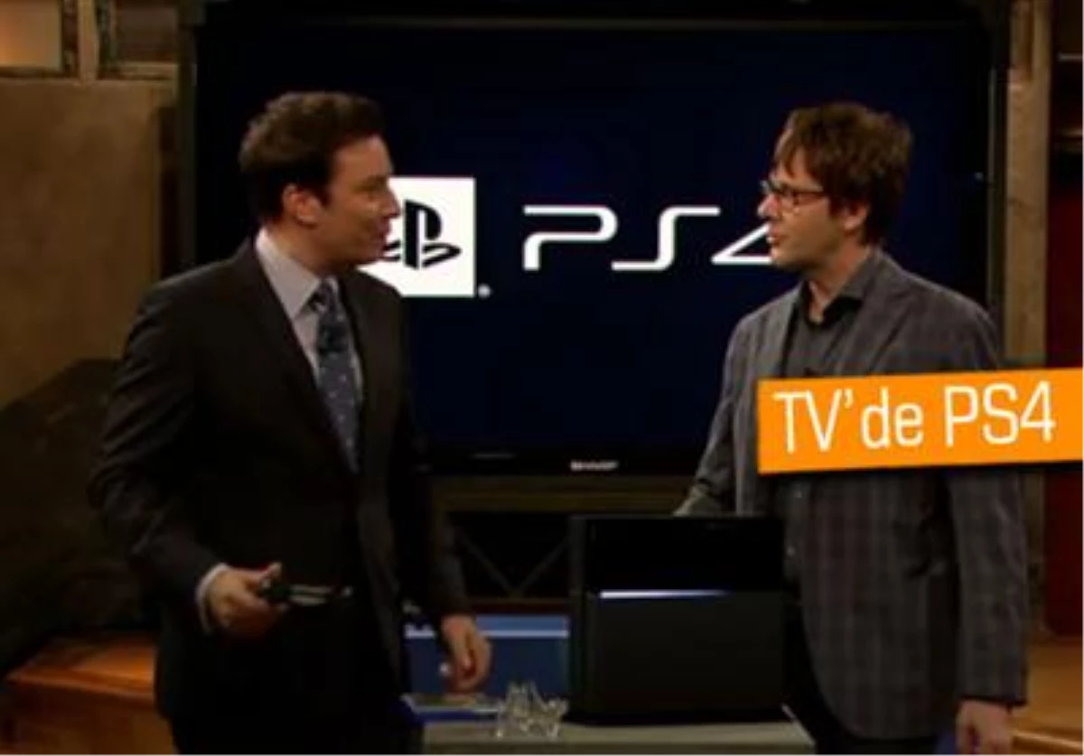 Jimmy Fallon\'un Konuğu Bu Kez Playstation 4 Oldu