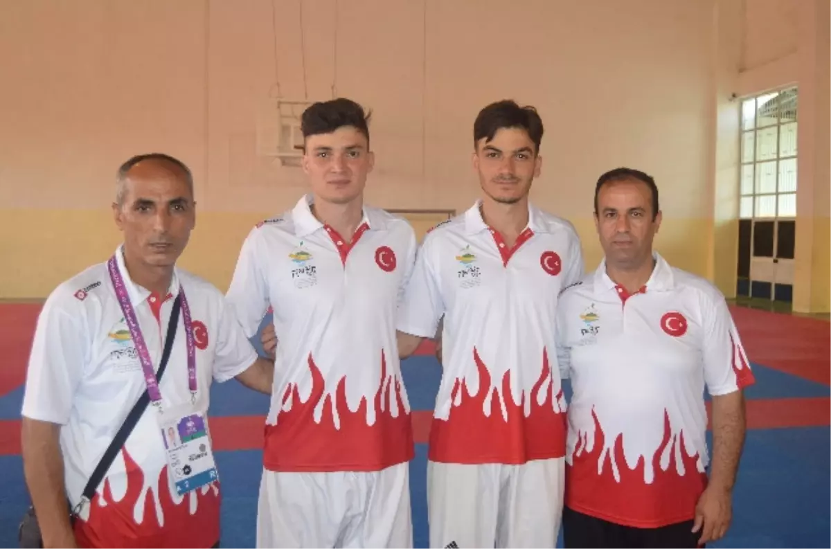 Konyalı Tekvandocu Kardeşler Akdeniz Oyunları'nda