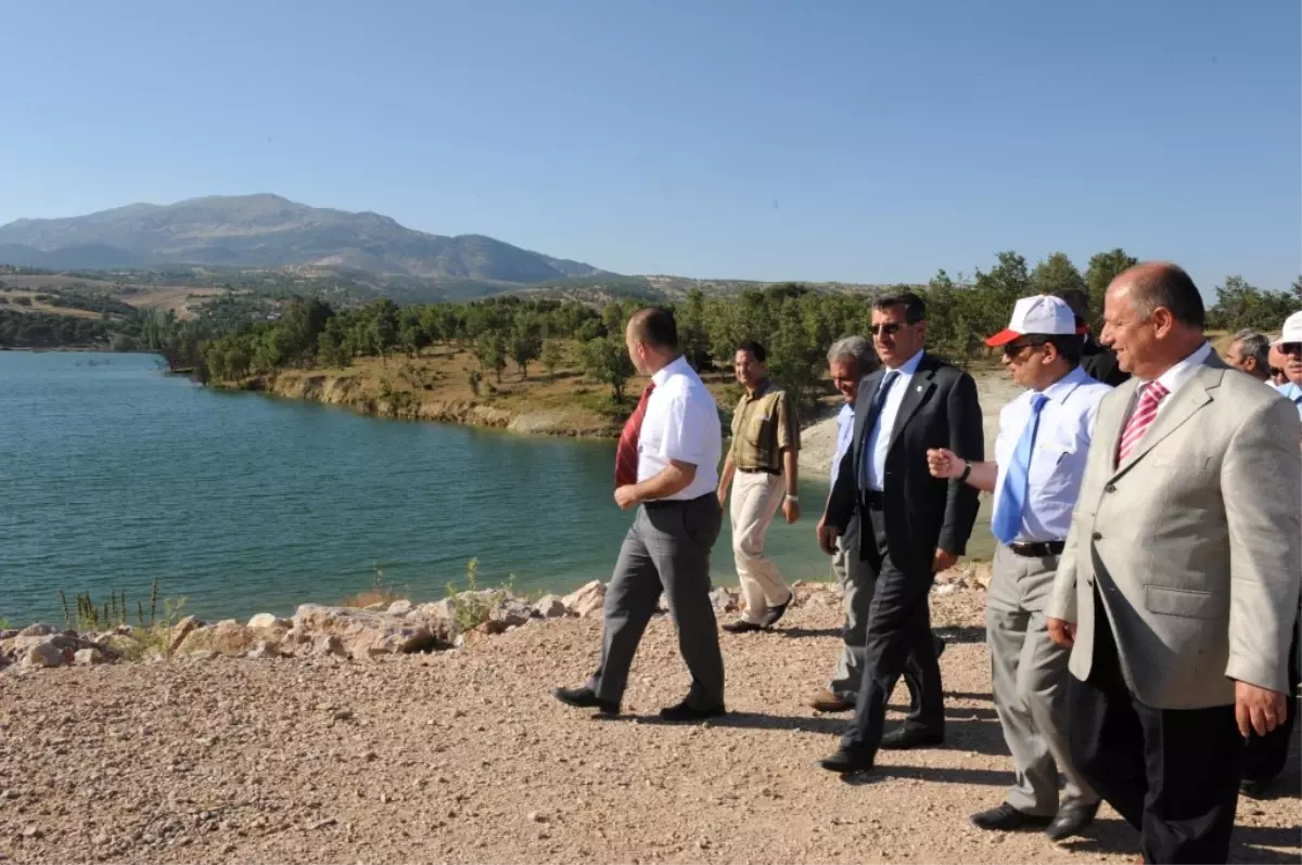 Kütahya Valisi Gediz Ve Çeltikçi Göletinde İncelemelerde Bulundu