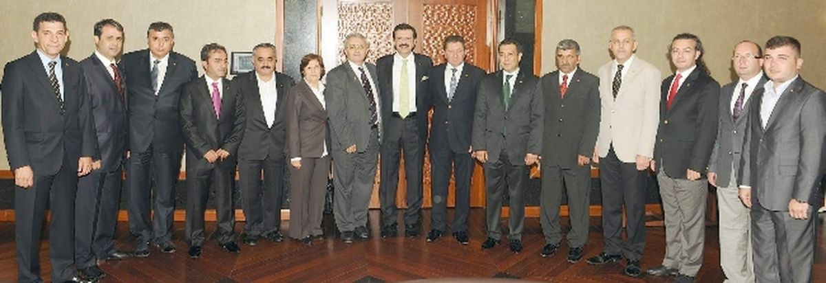 Nto ve Ntb Heyeti Hisarcıklıoğlu\'nu Ziyaret Etti