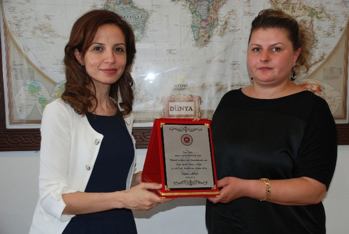 Sapanca Adliyesinde Plaket Töreni