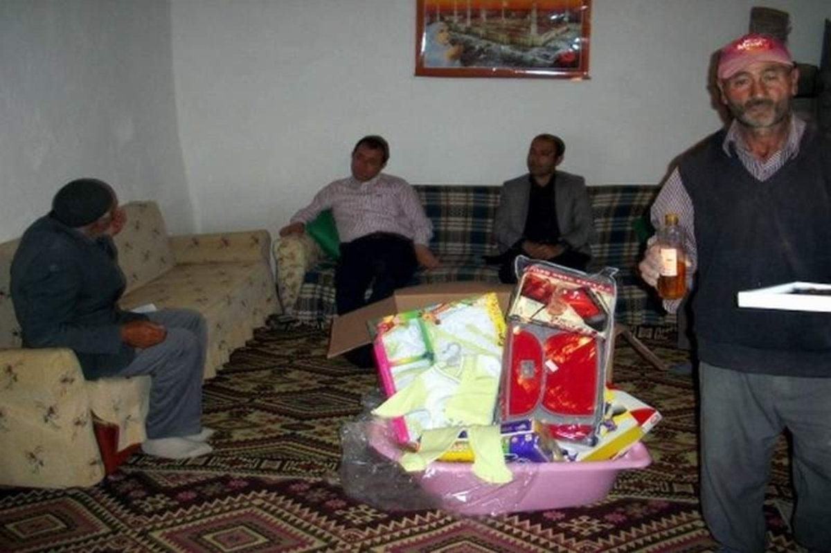 Selim Kaymakamından Yeni Bebek Sahibi Aileye Ziyaret