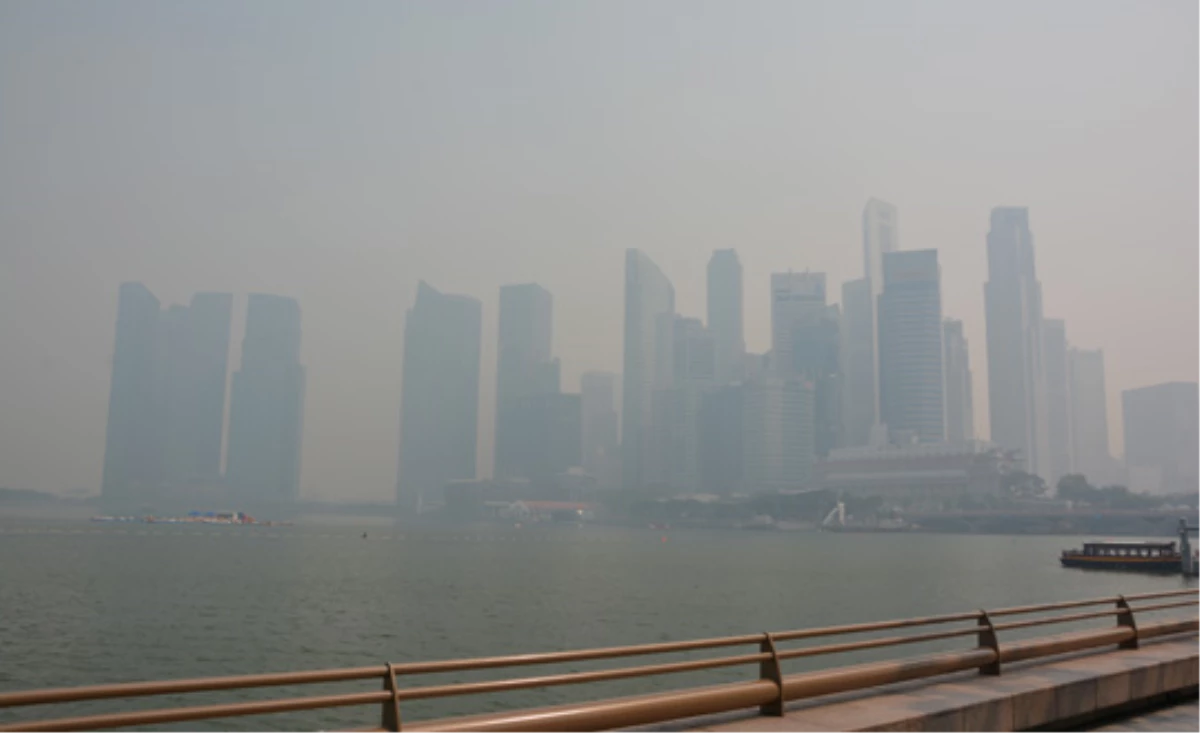 Singapur\'da Hava Kirliliği Rekor Seviyeye Ulaştı