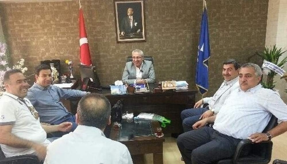 Yavuz\'dan Taş\'a \'Hayırlı Olsun\' Ziyareti