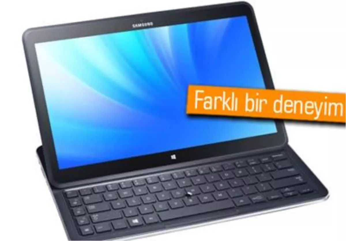 Android ve Windows 8\'li Tablet: Samsung Atıv Q