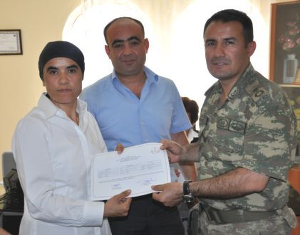 Elbistan\'da Sertifika Töreni