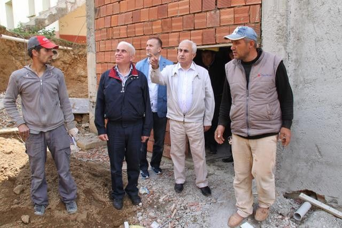 Giresun Valisi Şahin Cami Temeli Attı