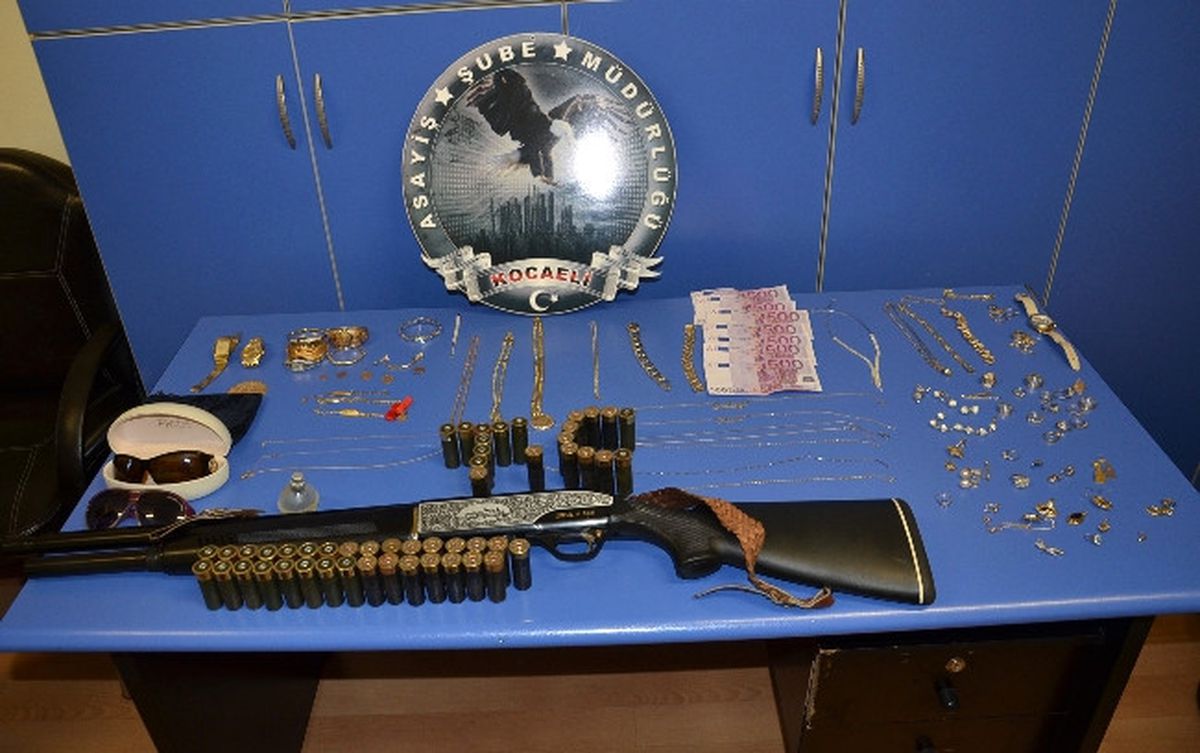 Hırsızlık Operasyonunda 5 Kişi Tutuklandı