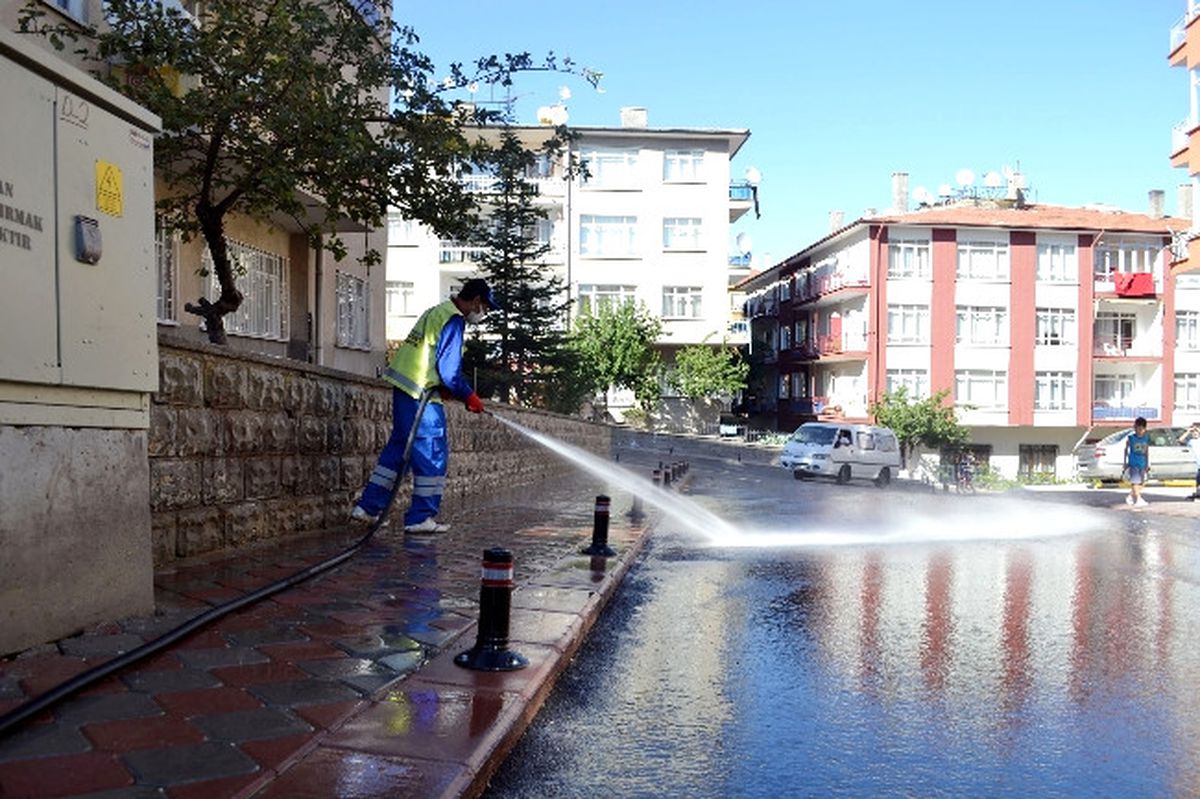 Keçiören\'de Cadde ve Sokaklar Tertemiz