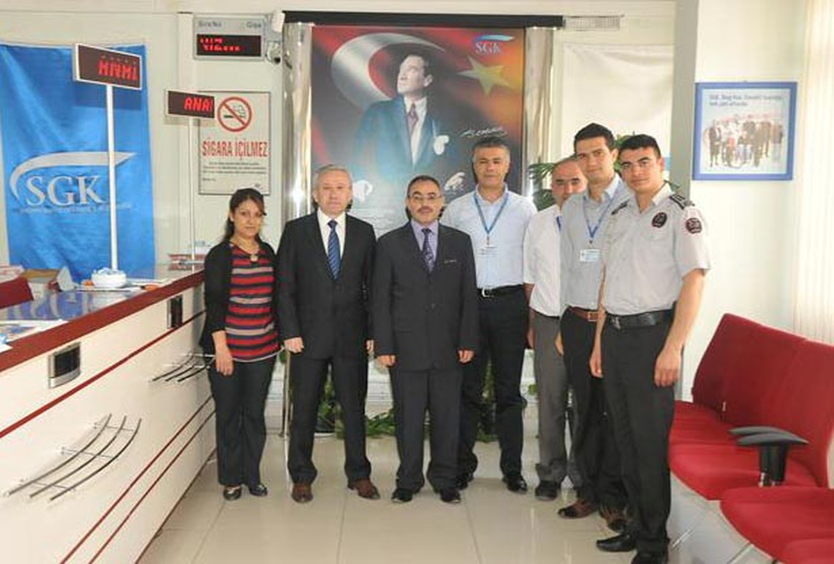 Kızılcahamam Sgk\'da Görev Değişimi