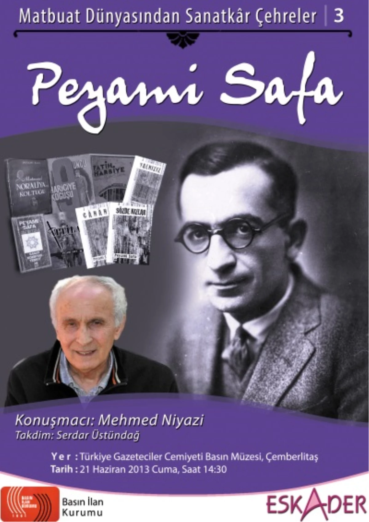 Mehmed Niyazi, Peyami Safa\'yı Anlatacak