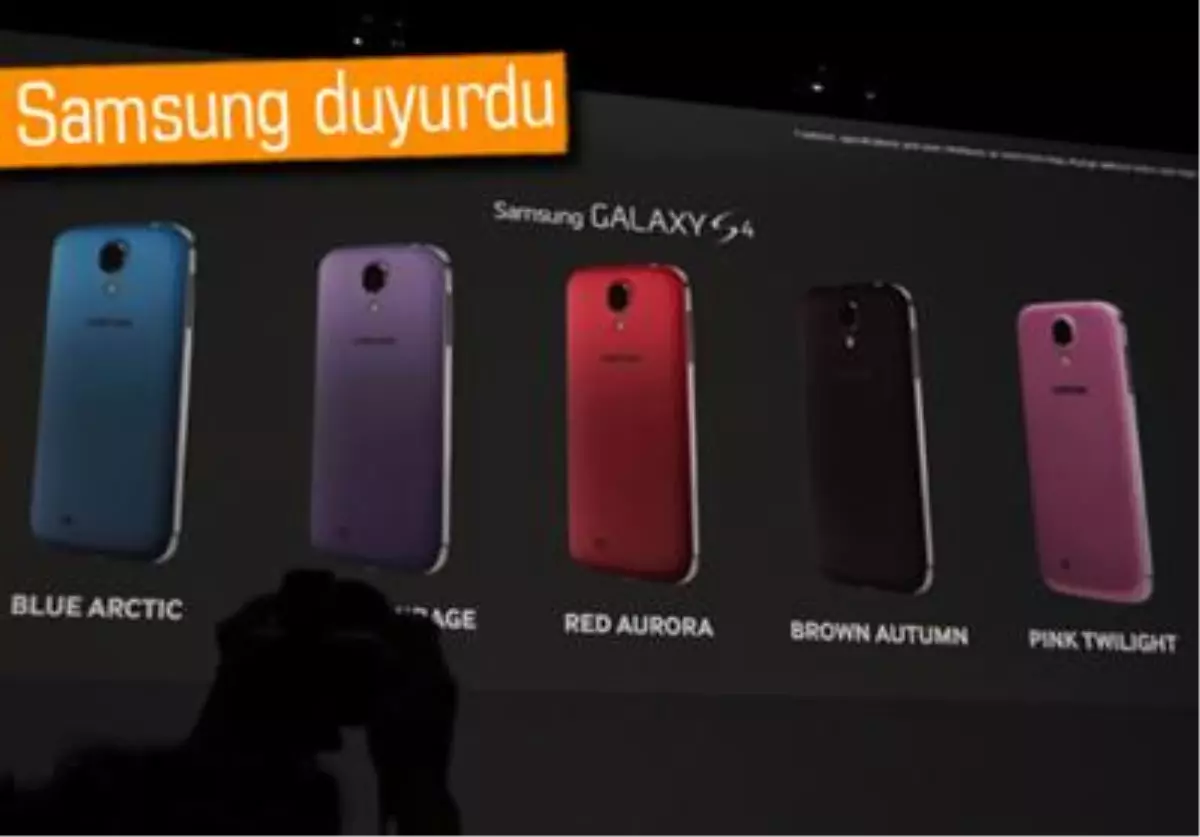 Samsung Galaxy S4\'e 5 Yeni Renk Geldi