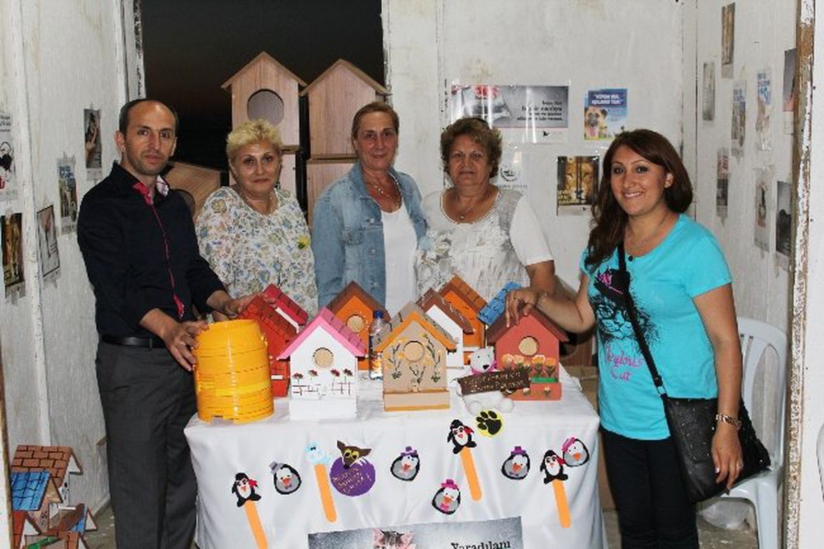 Sokak Hayvanları İçin Su ve Mama Kapları Dağıtılıyor