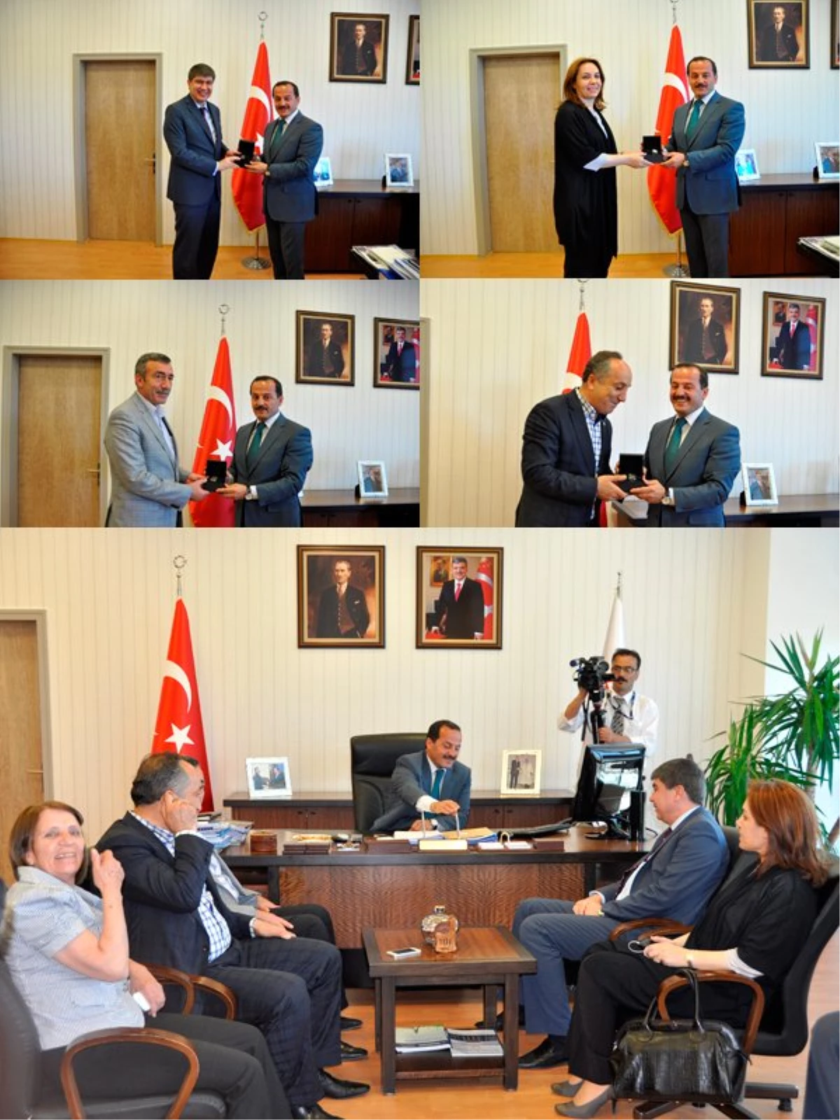 AK Parti Genel Başkan Yardımcısı Menderes Türel Rektörü Ziyaret Etti